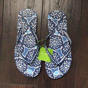 Vera Bradley Flip Flops🌟☀️New With Tags!!